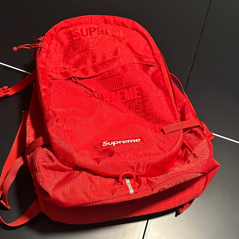 Supreme Bold Red Backpack